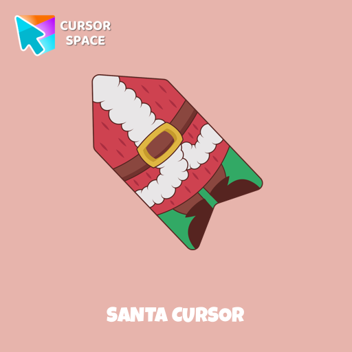 Santa cursor arrow cursor