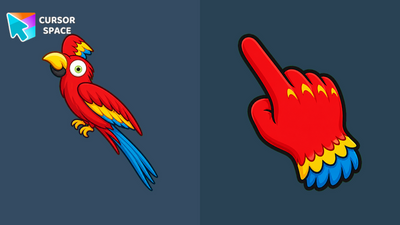 Scarlet Macaw Fan Art Cursor