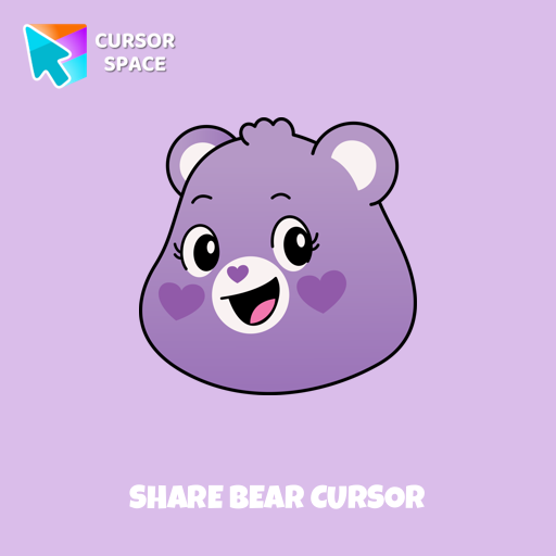 Share Bear cursor arrow cursor