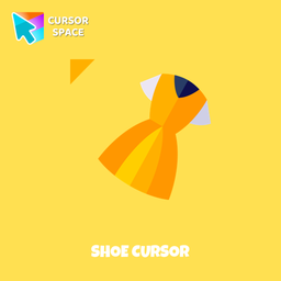 Shoe cursor pointer cursor