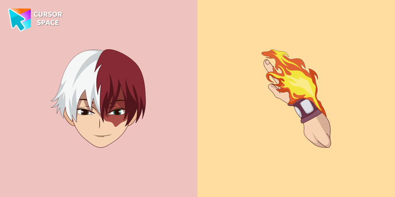 Shoto Todoroki cursor