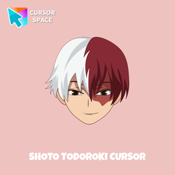 Shoto Todoroki cursor arrow cursor