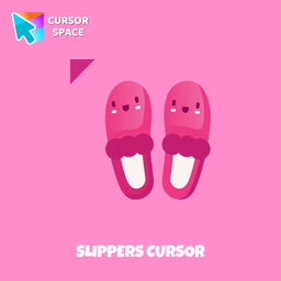 Slippers cursor arrow cursor