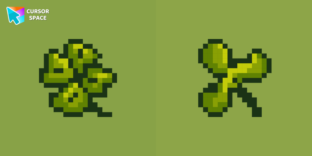 Сlover Pixel cursor