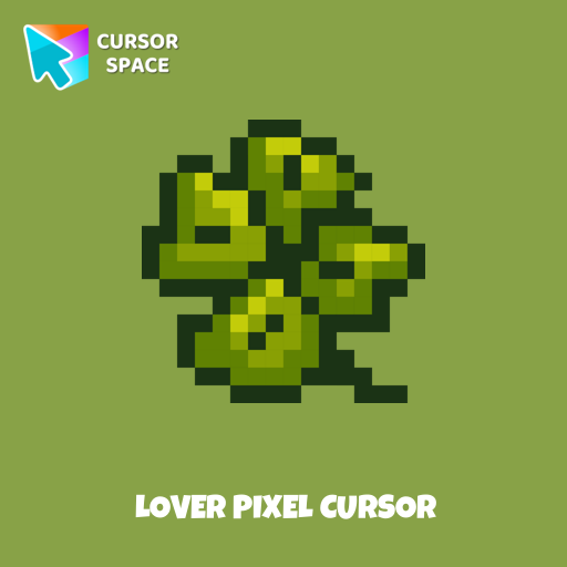 Сlover Pixel cursor arrow cursor