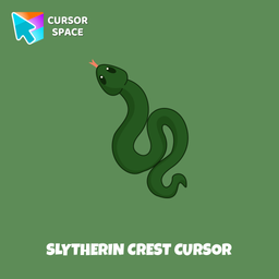 Slytherin Crest cursor pointer cursor