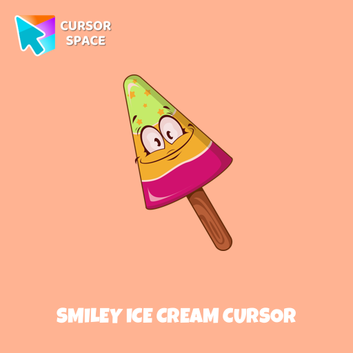 Smiley Ice Cream cursor pointer cursor