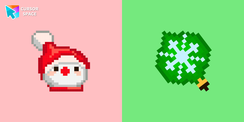 Snowman Pixel cursor