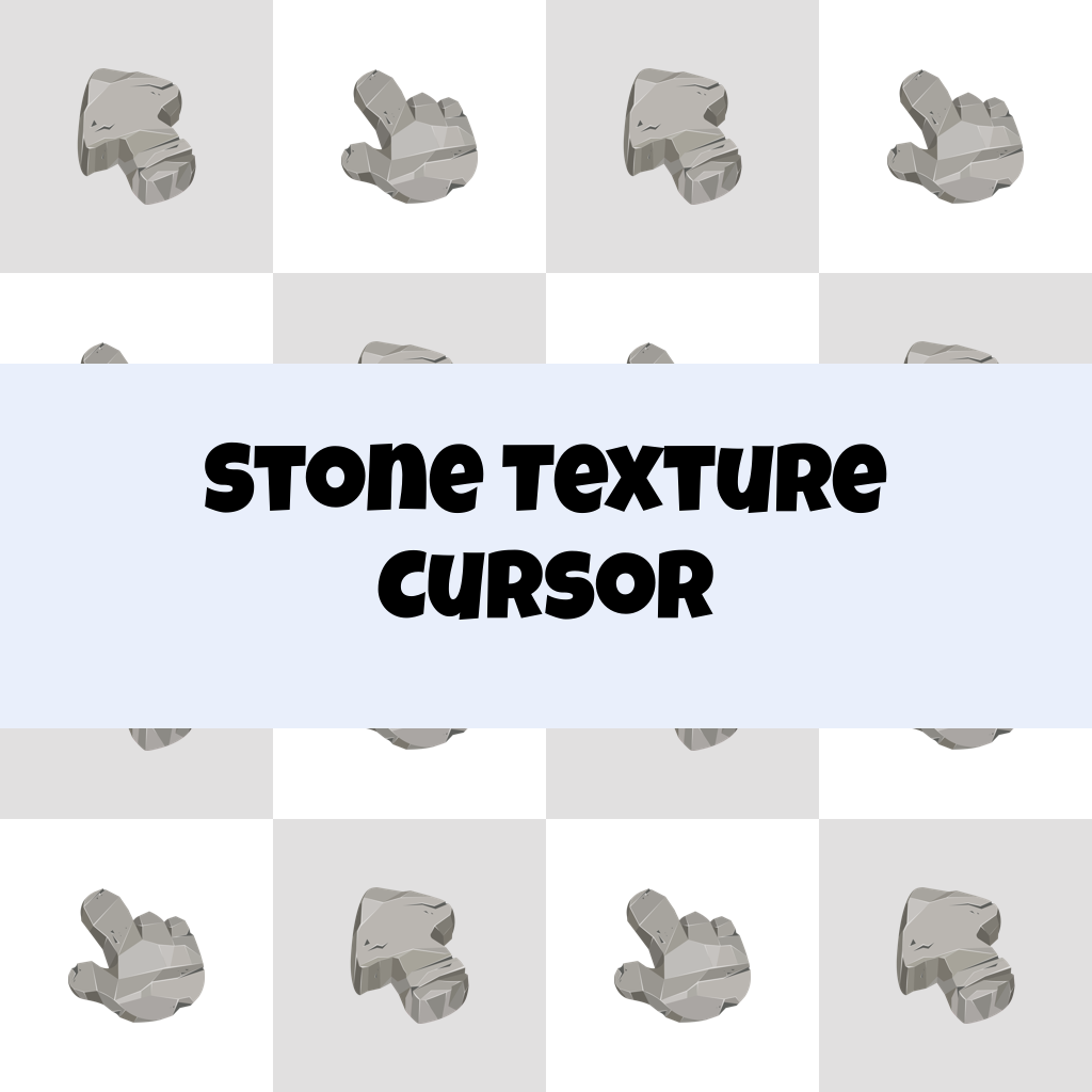 Preview Stone Texture Cursor custom cursor pack
