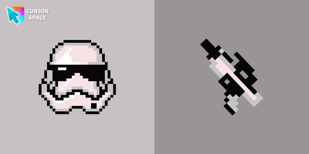 Stormtrooper Pixel cursor