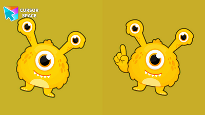 Sunny Stalk Monster Cursor