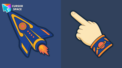 Sunset Comet Voyager Animated Cursor