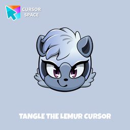 Tangle the Lemur cursor arrow cursor