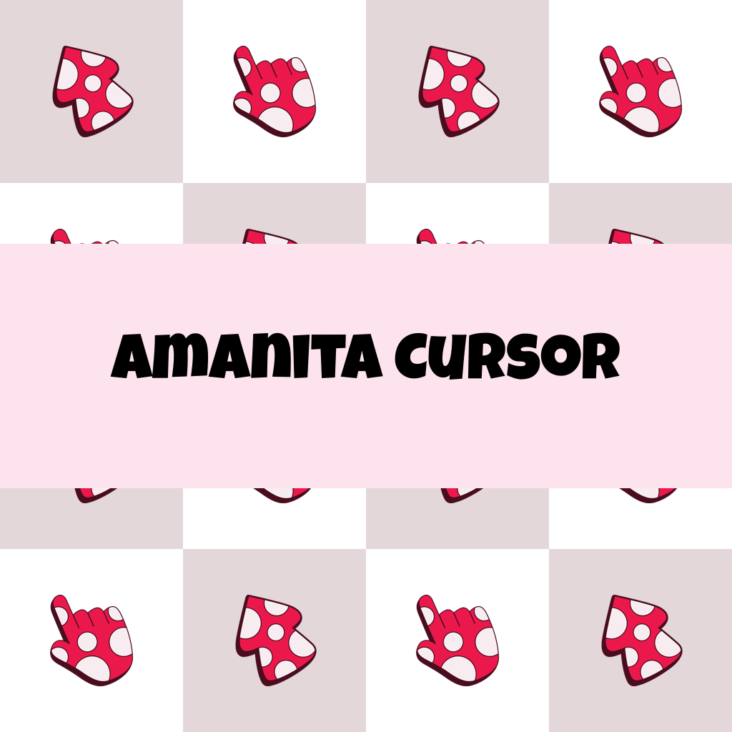 Preview Amanita cursor custom cursor pack
