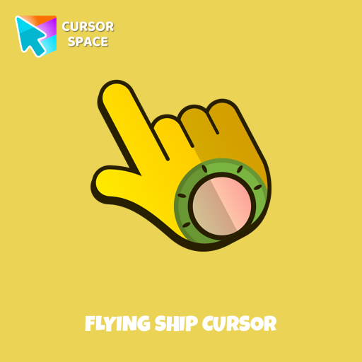 Flying Ship cursor pointer cursor