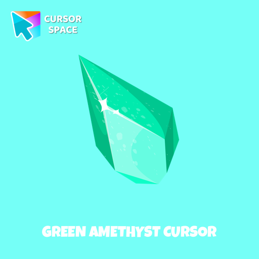 Green Amethyst cursor arrow cursor