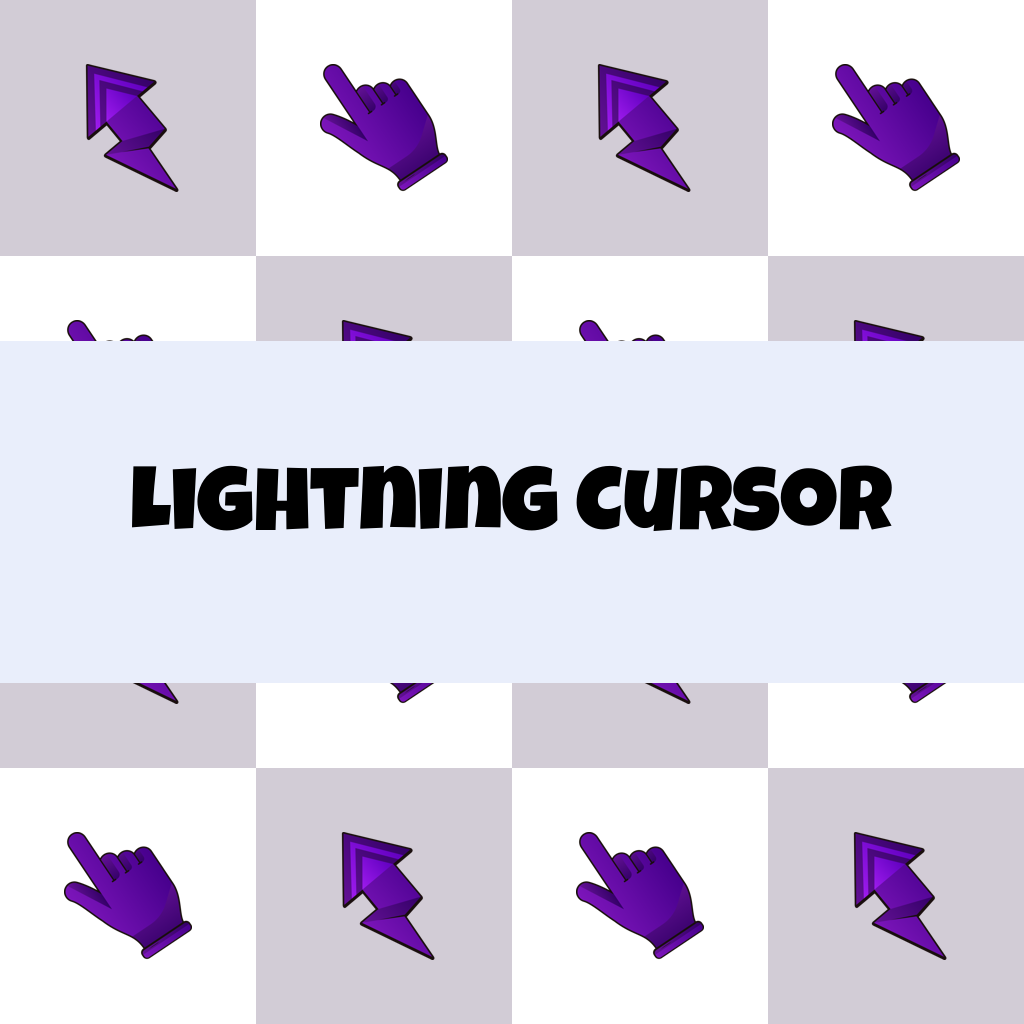 Preview Lightning cursor custom cursor pack