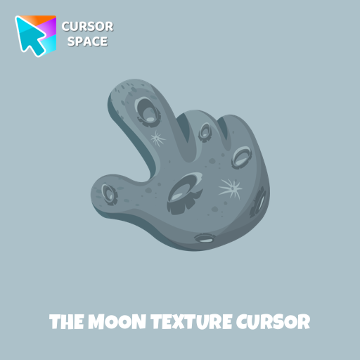 The Moon Texture cursor pointer cursor