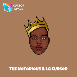 The Notorious B.I.G cursor arrow cursor