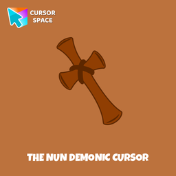 The Nun Demonic cursor pointer cursor