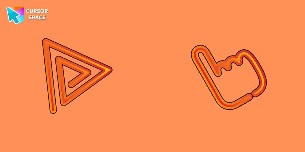 Orange Line cursor