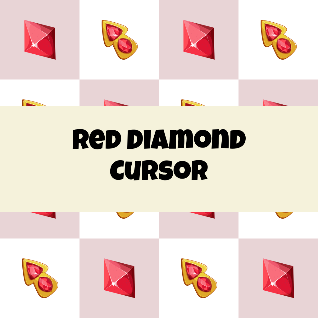 Preview Red Diamond cursor custom cursor pack