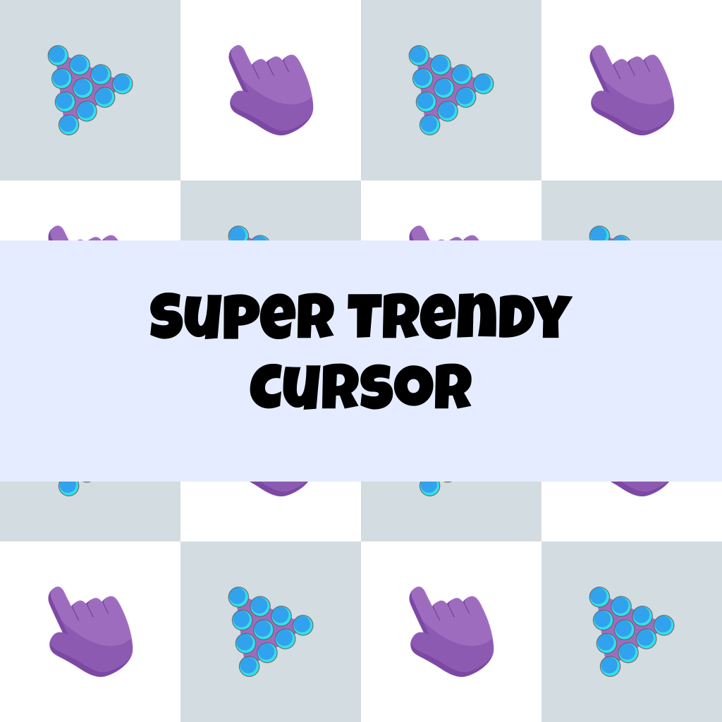 Preview Super Trendy cursor custom cursor pack