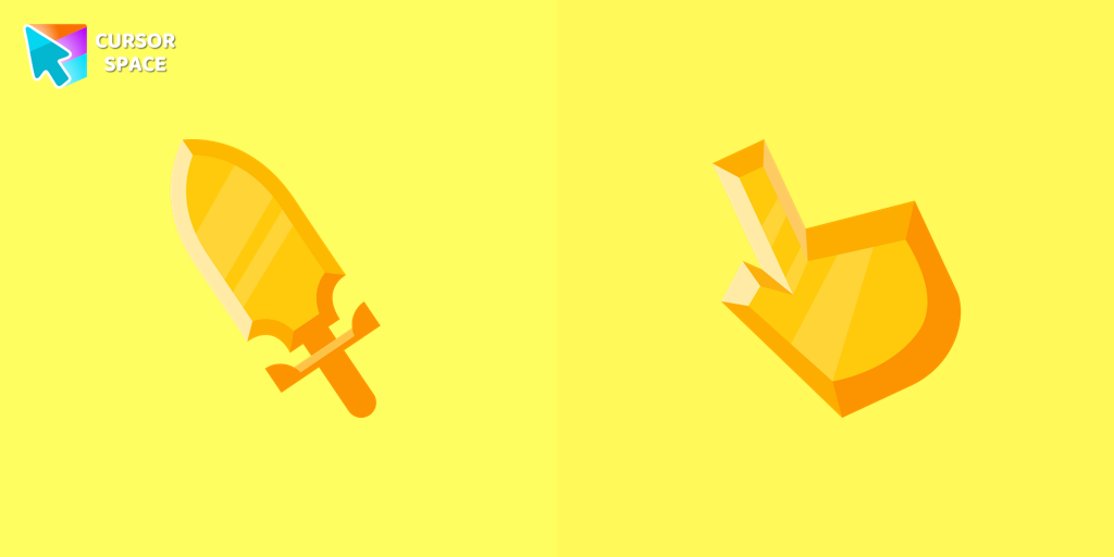 Sword cursor