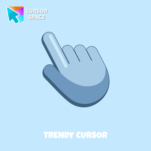 Trendy cursor pointer cursor
