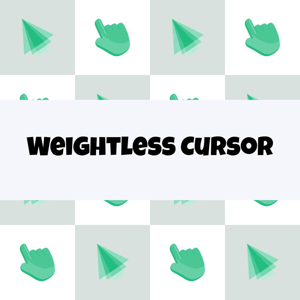 Preview Weightless cursor custom cursor pack
