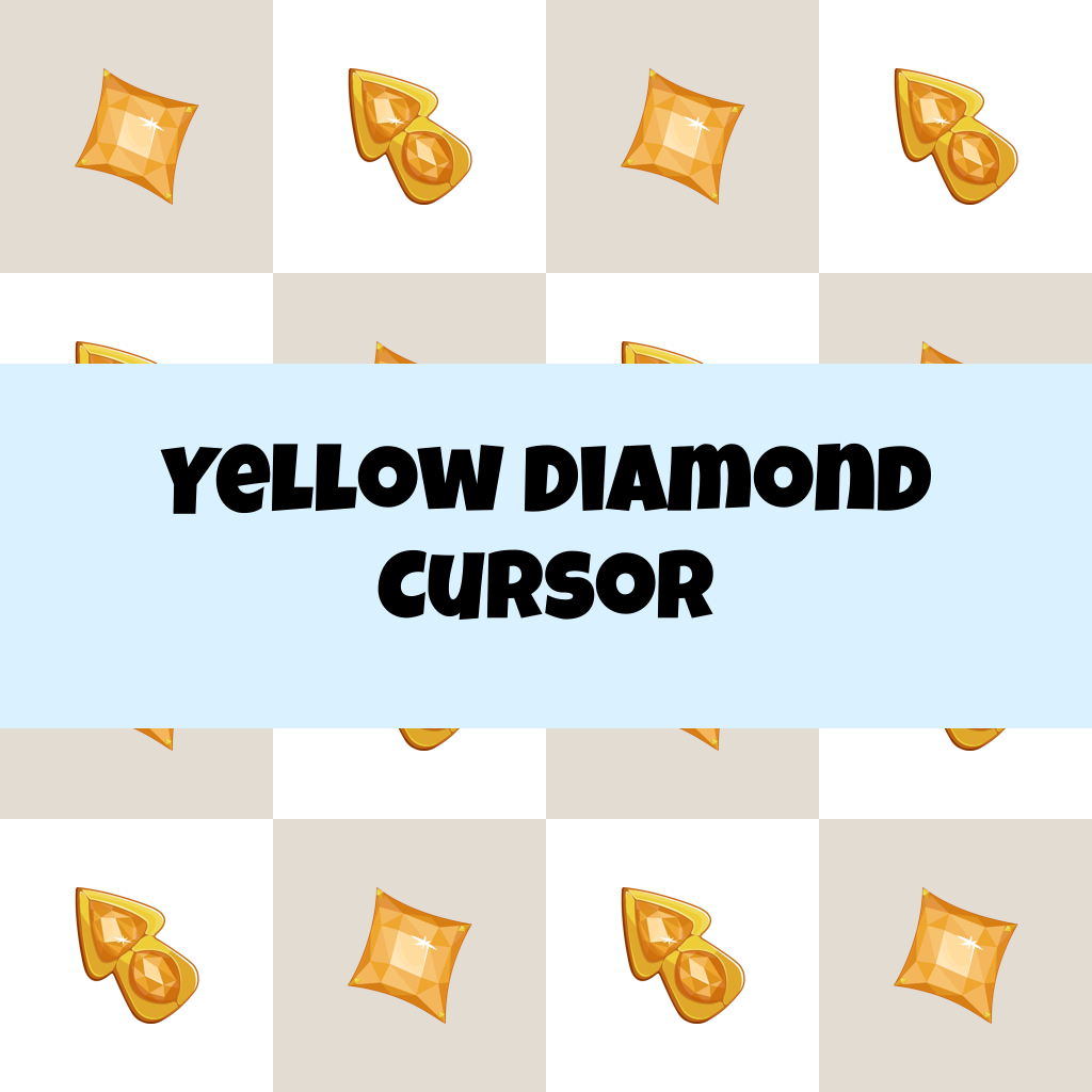 Preview Yellow Diamond cursor custom cursor pack