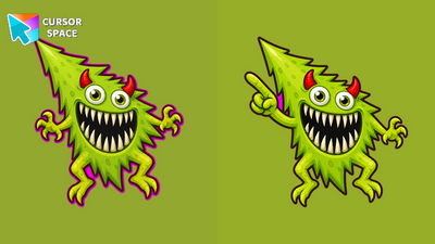 Thorn Chomp Monster Cursor