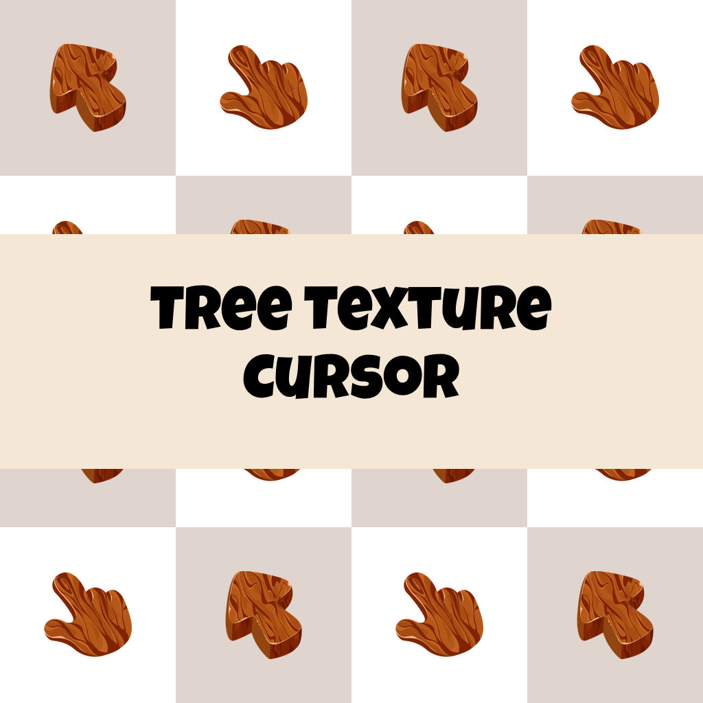 Preview Tree Texture cursor custom cursor pack