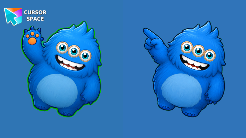 Tripeek Yeti Monster Cursor