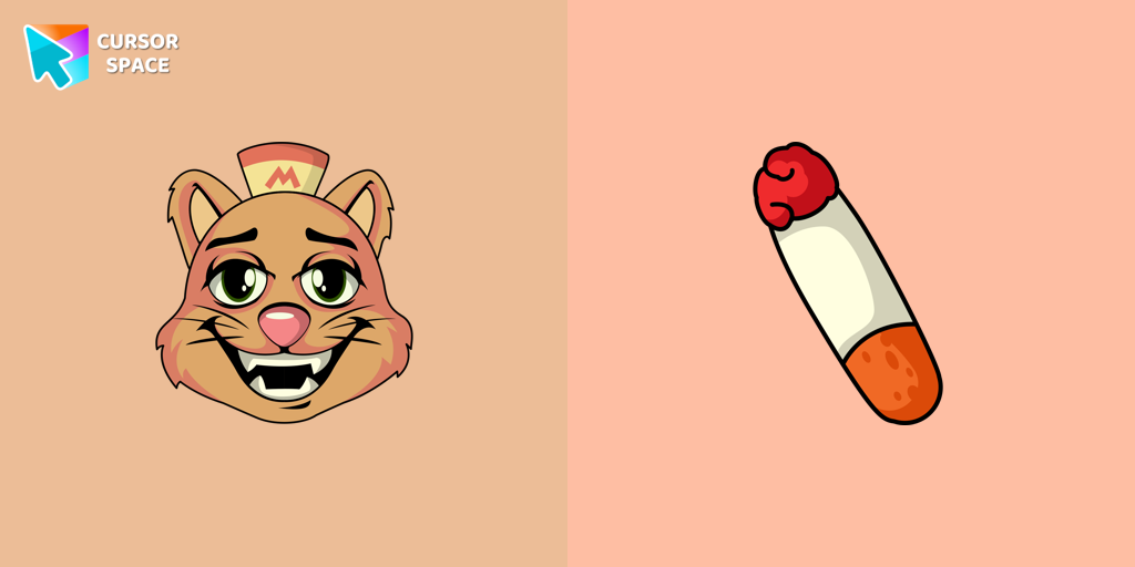 Undertale Burgerpants cursor