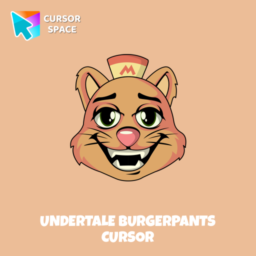 Undertale Burgerpants cursor arrow cursor