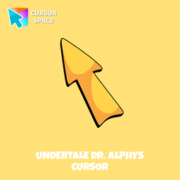Undertale Dr. Alphys cursor pointer cursor