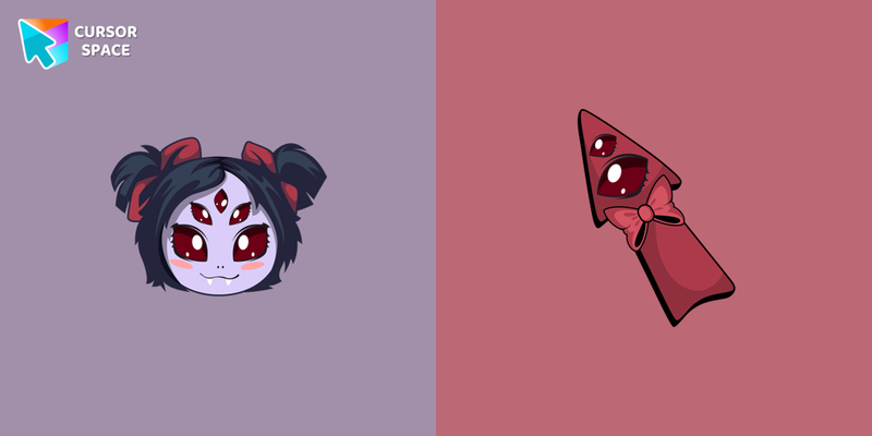 Undertale Muffet cursor