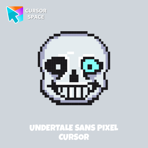 Undertale Sans Pixel cursor arrow cursor