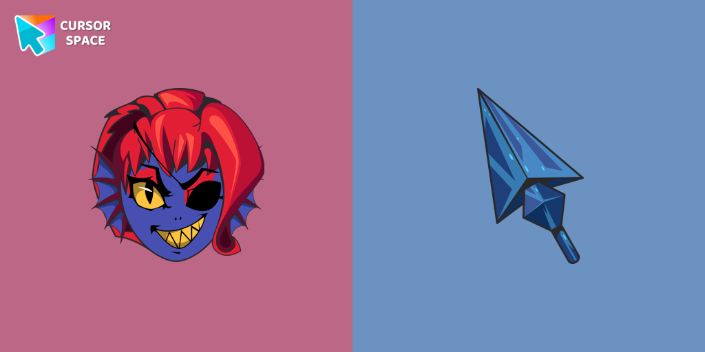 Undertale Undyne cursor