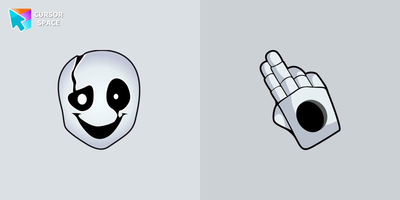 Undertale W. D. Gaster cursor