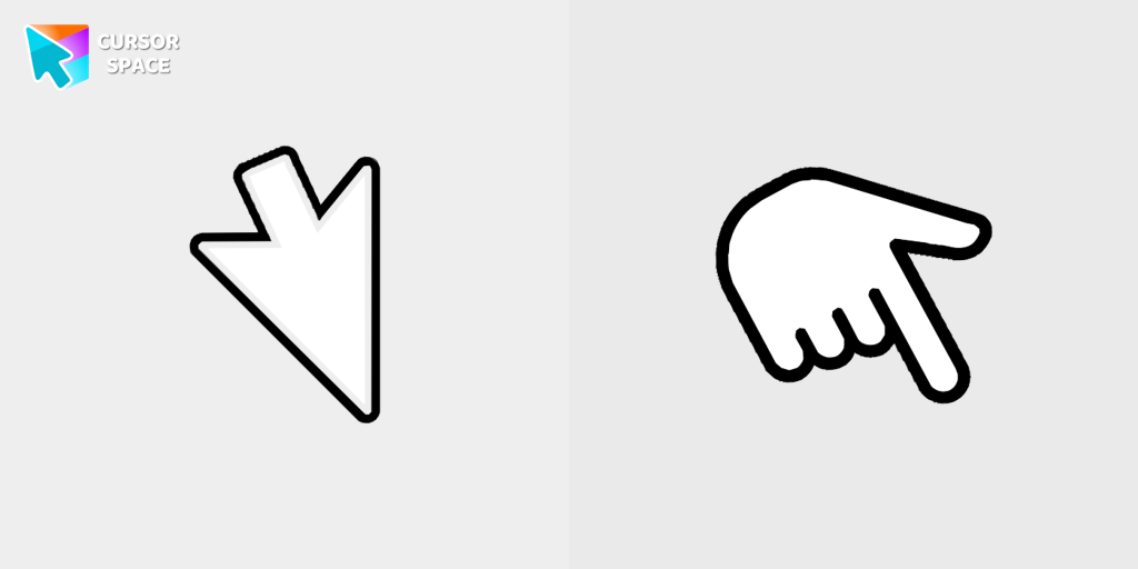 Upside down cursor