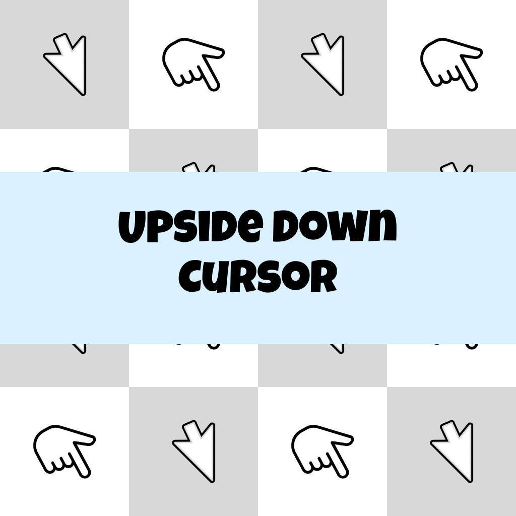 Preview Upside down cursor custom cursor pack