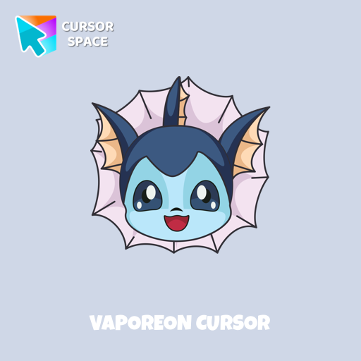 Vaporeon cursor arrow cursor