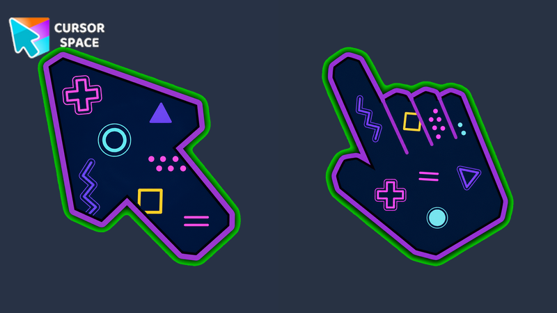 Violet Game Cursor