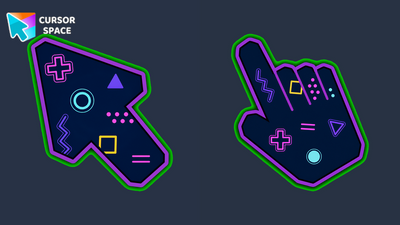 Violet Game Cursor