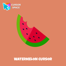 Watermelon cursor pointer cursor
