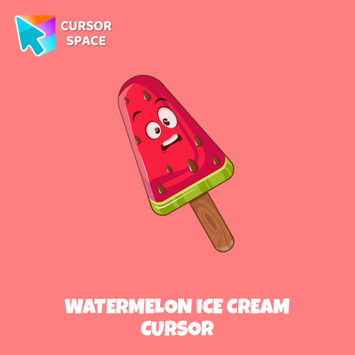 Watermelon Ice Cream cursor arrow cursor