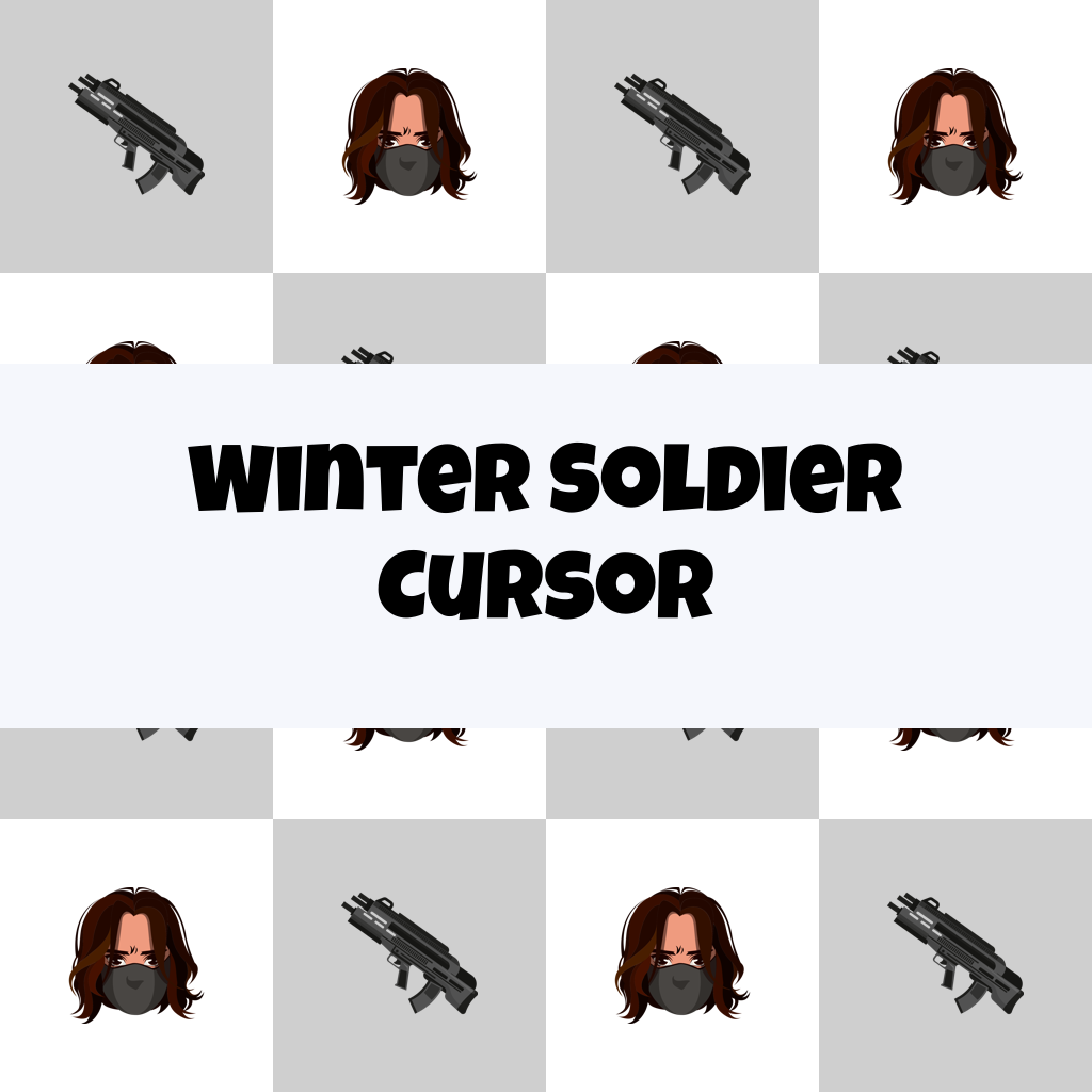 Preview Winter Soldier cursor custom cursor pack