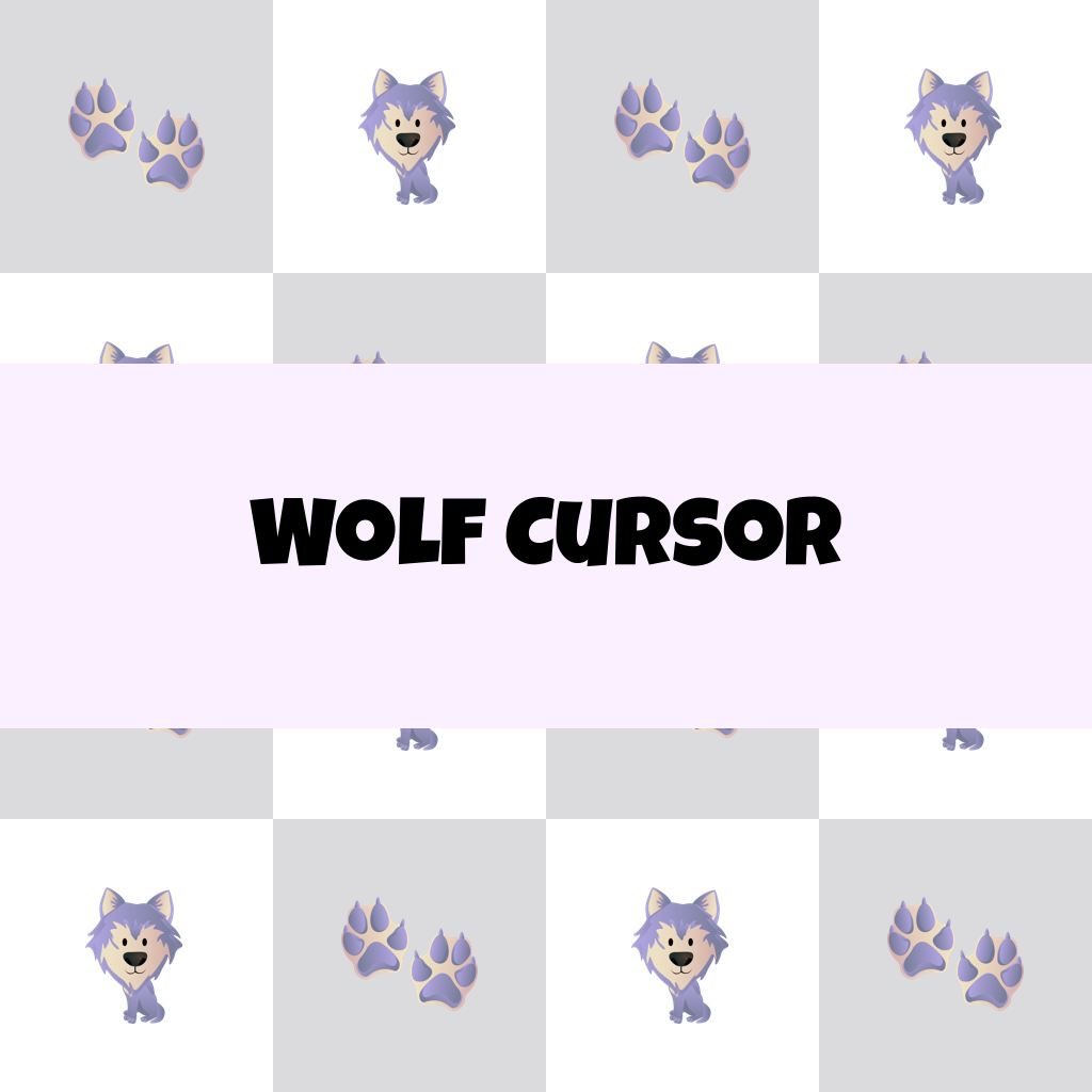 Preview Wolf cursor custom cursor pack